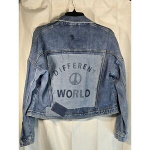 Zara- chic statement denim jacket